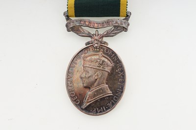 Lot 1181 - WORLD WAR II, THE TERRITORIAL EFFICIENCY MEDAL