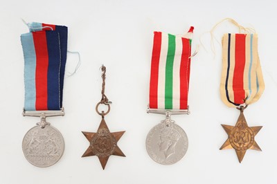 Lot 1181 - WORLD WAR II, THE TERRITORIAL EFFICIENCY MEDAL