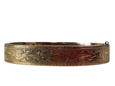 Lot 6 - EDWARDIAN BANGLE