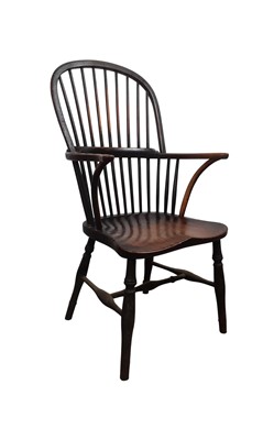 Lot 1557 - WINDSOR ARMCHAIR