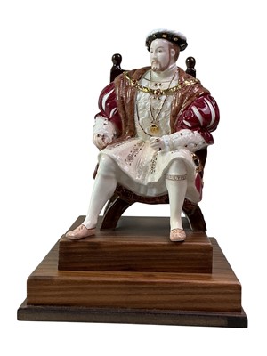 Lot 447 - WEDGWOOD HENRY VIII FIGURE