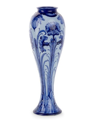 Lot 1353 - WILLIAM MOORCROFT FOR MACINTYRE POTTERY, FLORIAN WARE VASE
