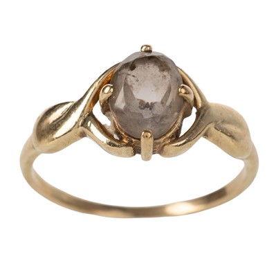 Lot 742 - CLADDAGH DRESS RING