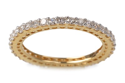 Lot 761 - DIAMOND ETERNITY RING