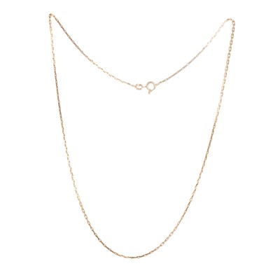 Lot 772 - GOLD NECKLET