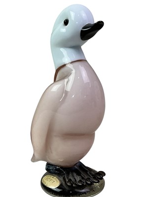 Lot 589 - MURANO GLASS DUCK