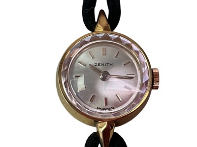 Lot 3 - LADY'S LONGINES GOLD WRIST WATCH