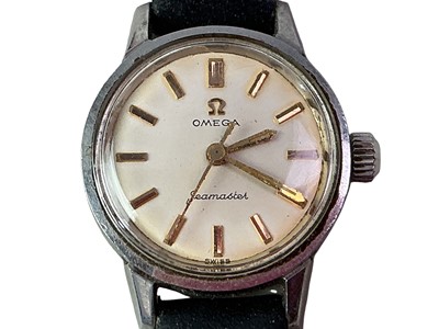 Lot 603 - LADY'S OMEGA SEAMASTER WRISTWATCH