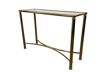 Lot 565 - MODERN CONSOLE TABLE