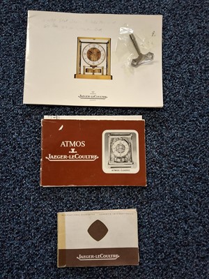 Lot 999 - JAEGER LeCOULTRE, ATMOS MANTEL CLOCK