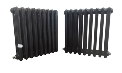 Lot 648 - TWO CAST IRON RADIATORS