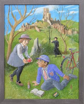 Lot 317 - JOHN JOHNSTONE SSA (SCOTTISH b. 1941)