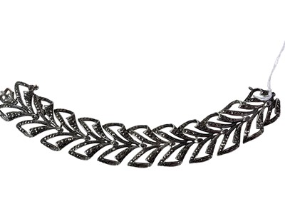 Lot 628 - MARCASITE BRACELET
