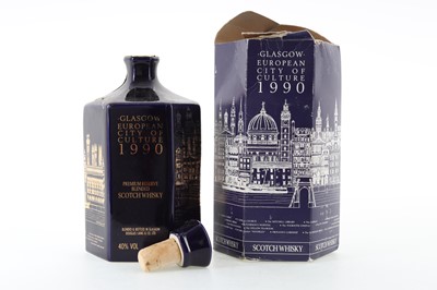 Lot 14 - DOUGLAS LAING GLASGOW EUROPEAN CITY OF CULTURE 1990 DECANTER 75CL
