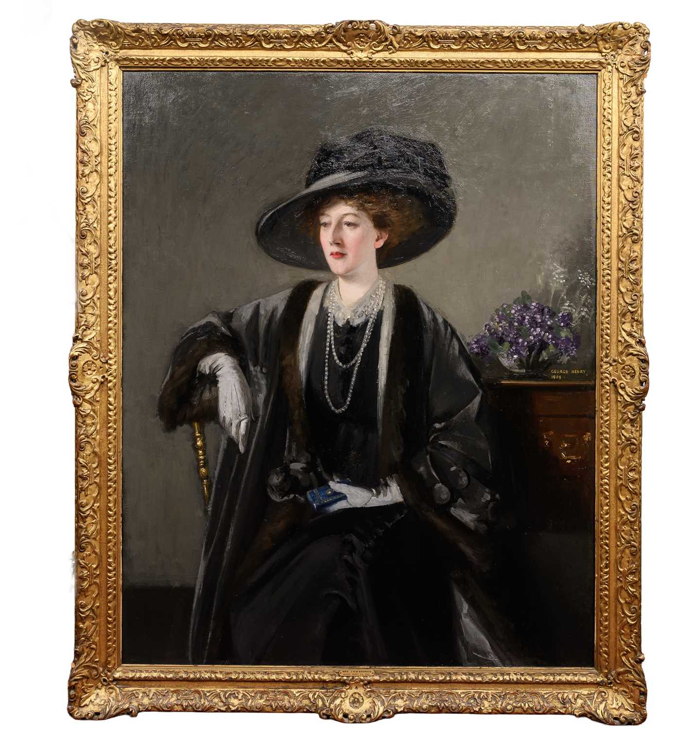 Lot 400 - GEORGE HENRY RA RSA RSW (SCOTTISH 1858 - 1943)