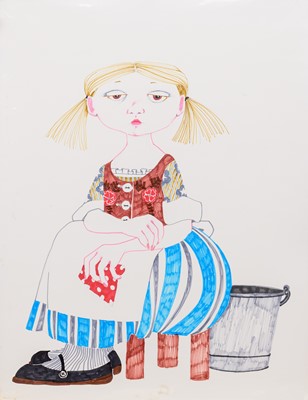 Lot 336 - * BARBARA ROBERTSON (SCOTTISH 1946 - 2018)