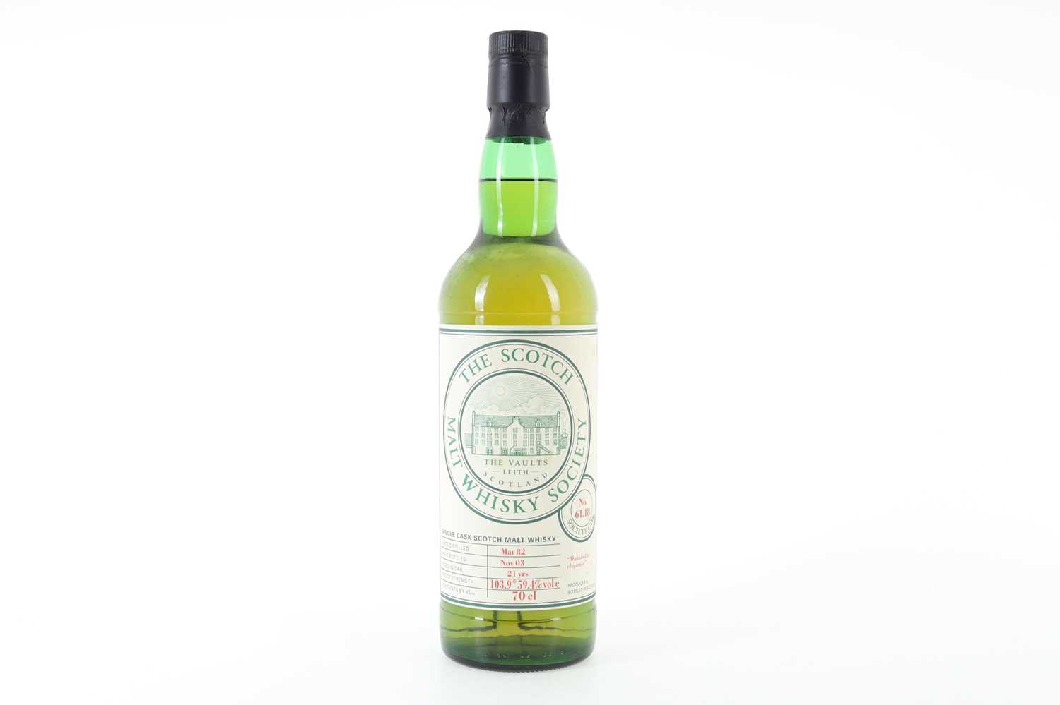 Lot 42 - SMWS 61.18 BRORA 1982 21 YEAR OLD