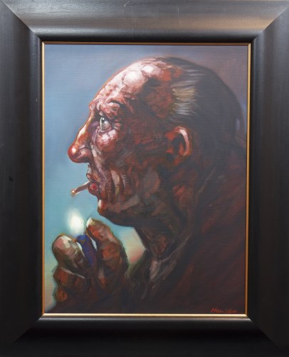 Lot 39 - * PETER HOWSON OBE, SEEING THE LIGHT oil on...