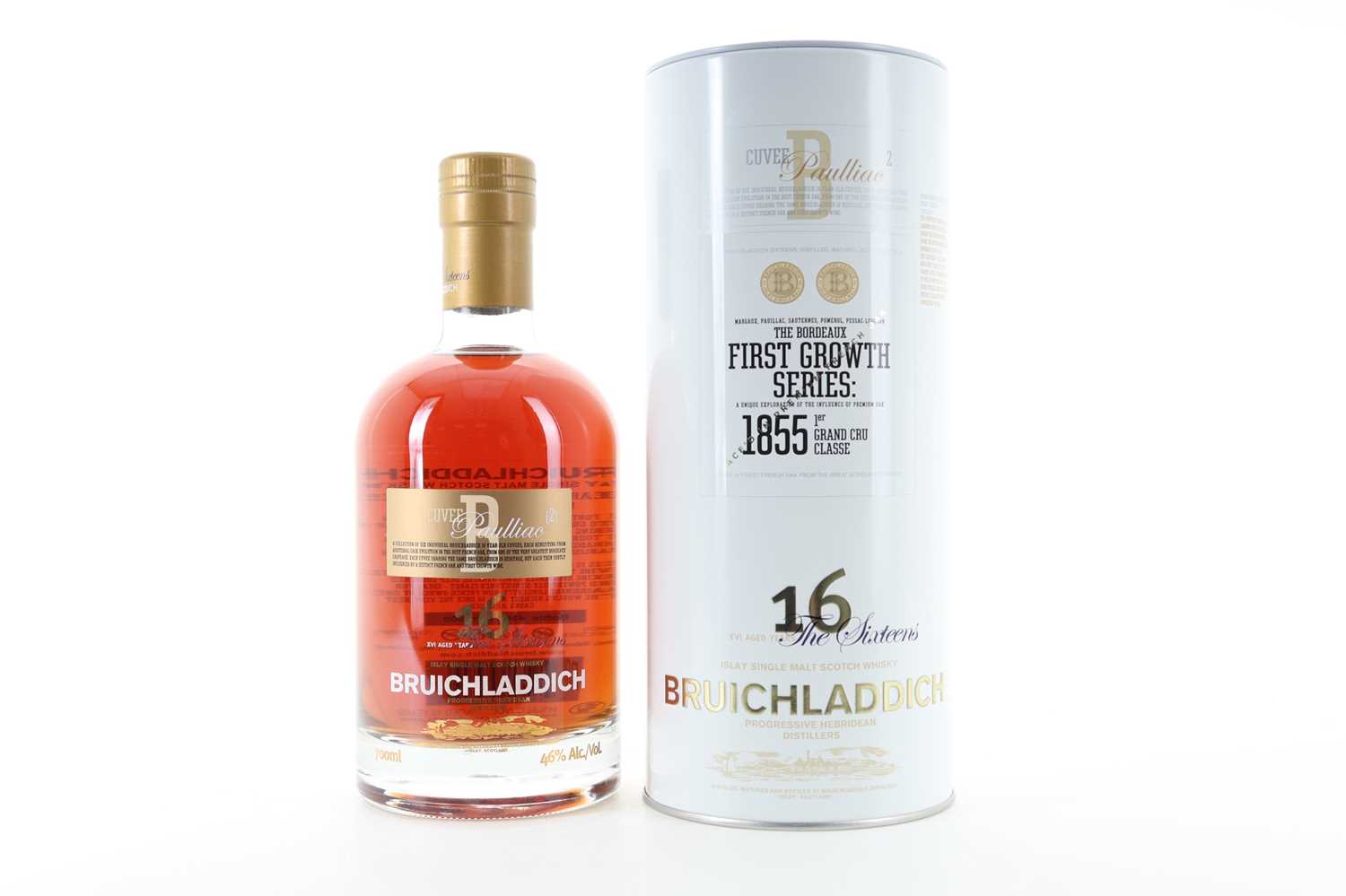 Lot 90 - BRUICHLADDICH 16 YEAR OLD FIRST GROWTH SERIES - CUVEE B PAUILLAC
