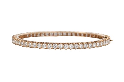 Lot 489A - DIAMOND BANGLE