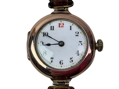 Lot 8 - LADY'S ROLEX GOLD WRIST WATCH