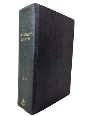 Lot 36 - CAR BUILDERS' CYCLOPEDIA