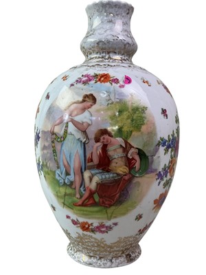 Lot 41 - CARLTON WARE ROUGE ROYALE LIDDED JAR