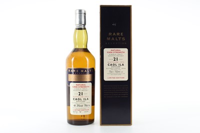 Lot 106 - CAOL ILA 1975 21 YEAR OLD RARE MALTS