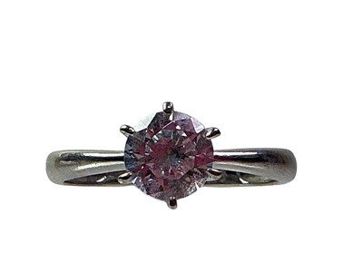 Lot 5 - GEM SET SOLITAIRE DRESS RING