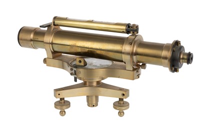 Lot 1021 - BRASS THEODOLITE