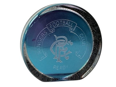 Lot 54 - GROUP OF RANGERS FC MEMORABILIA