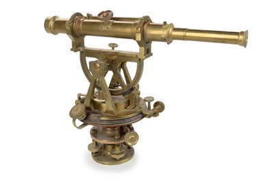 Lot 1039 - BRASS THEODOLITE