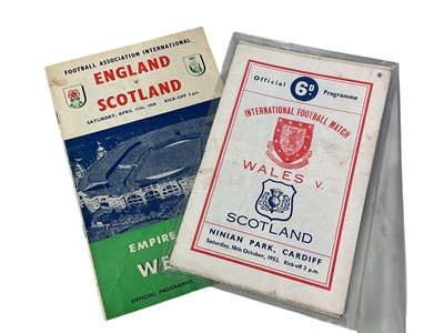 Lot 125 - COLLECTION OF FOOTBALL PROGRAMMES