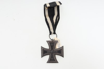 Lot 1173 - TWO WWI GERMAN IRON CROSS 2ND CLASS MEDALS