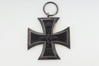 Lot 1173 - TWO WWI GERMAN IRON CROSS 2ND CLASS MEDALS