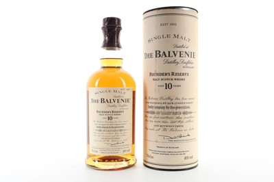 Lot 118 - BALVENIE 10 YEAR OLD FOUNDER'S RESERVE