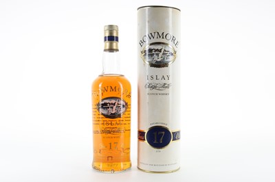 Lot 223 - BOWMORE 17 YEAR OLD SCREEN PRINTED BOTTLE