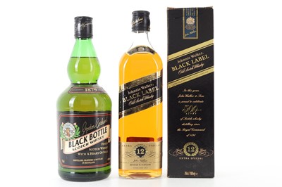 Lot 241 - JOHNNIE WALKER 12 YEAR OLD BLACK LABEL 500 YEARS OF SCOTCH WHISKY