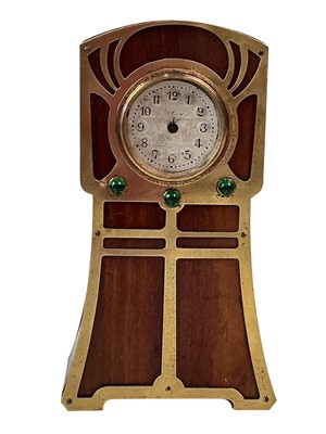 Lot 148 - ART NOUVEAU JUGENSTIL CLOCK