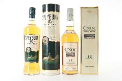 Lot 249 - ANCNOC 12 YEAR OLD AND SPEYBURN 10 YEAR OLD
