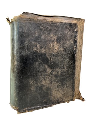 Lot 152 - LARGE SCOTTISH BIBLE
