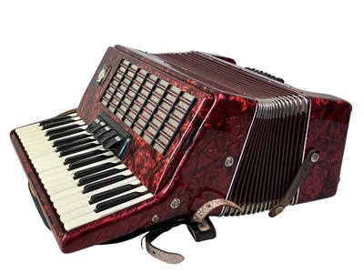 Lot 166 - VINTAGE WELTMEISTER ACCORDION