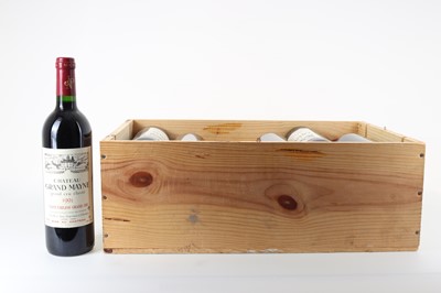 Lot 258 - CASE OF 12 CHATEAU GRAND MAYNE 1995 VINTAGE
