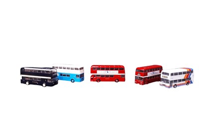 Lot 129 - GROUP OF DIECAST BUSES