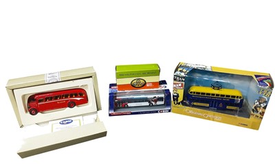 Lot 182 - GROUP OF DIECAST MODEL BUSES