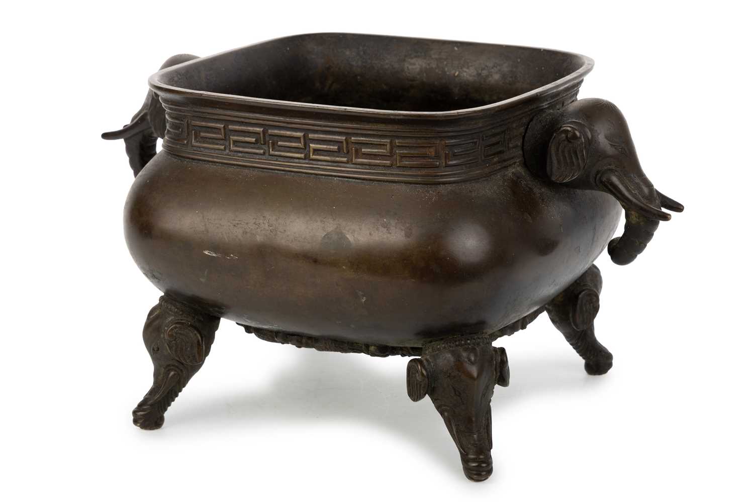 Lot 784 - CHINESE BRONZE CENSER