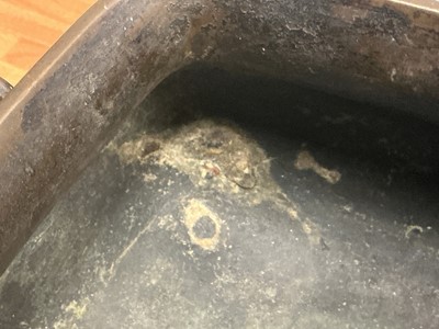 Lot 784 - CHINESE BRONZE CENSER