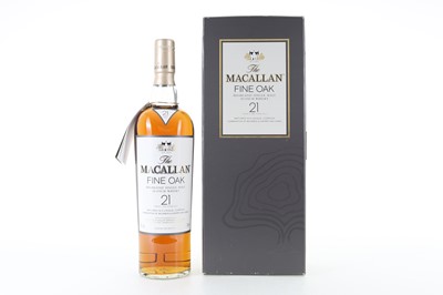 Lot 259 - MACALLAN 21 YEAR OLD FINE OAK