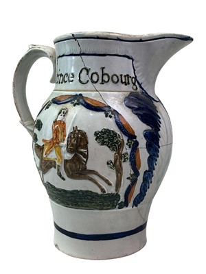Lot 262 - PRATTWARE WATER JUG