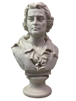 Lot 287 - VICTORIAN PARIAN WARE BUST